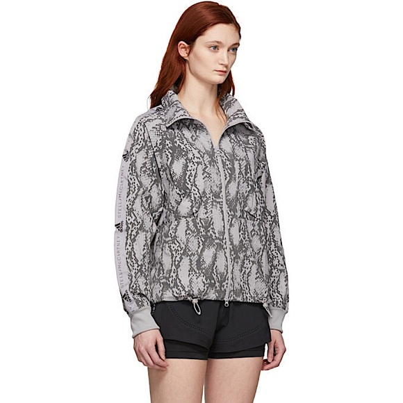 Adidas by Stella McCartney Jackets & Blazers - Adidas By Stella McCartney Grey Performance Track Jacket